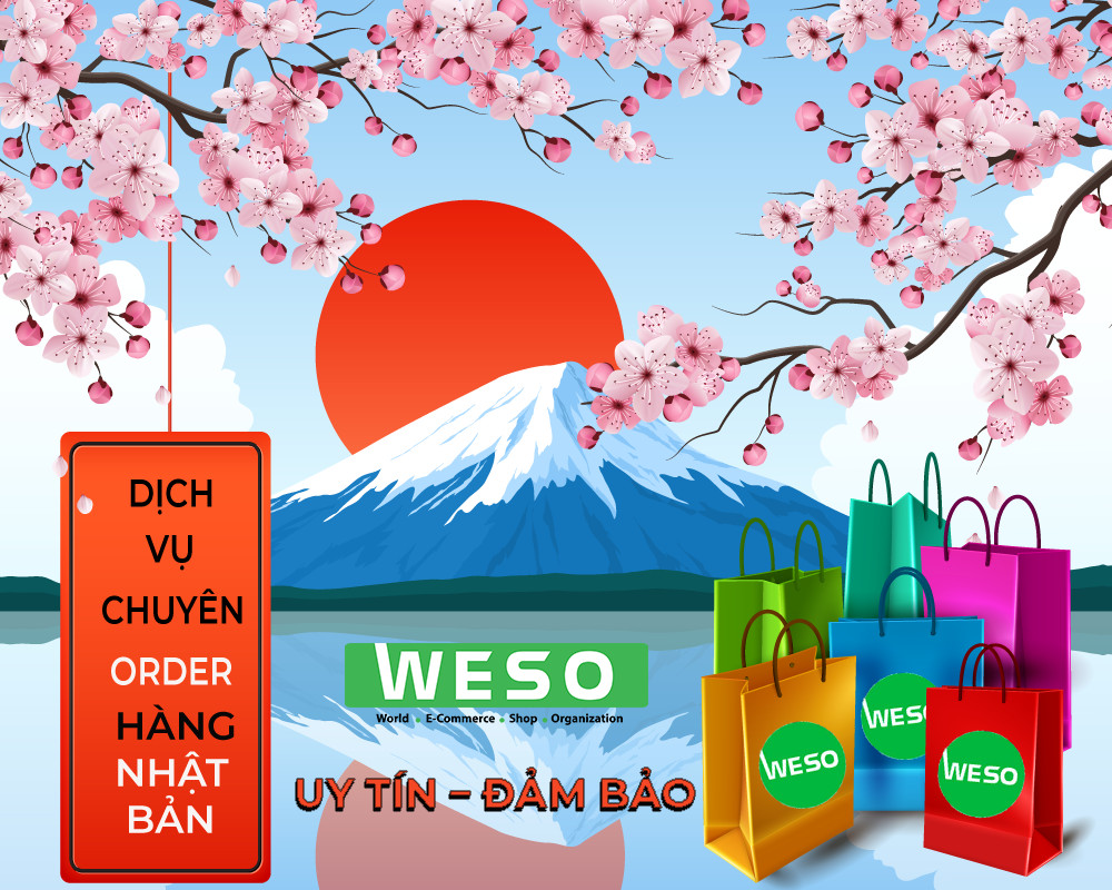 WESO - Chuyên Mua Hộ Hàng Nhật Giúp Các "Nàng" Mua Sắm An Toàn, Nhanh Chóng